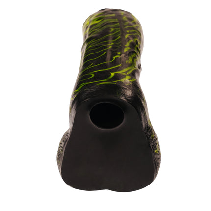 Sinking Serpent 6” Silicone Dildo Neon Vapor by Kink