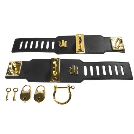 Gold Eclipse Handcuff set by Kink