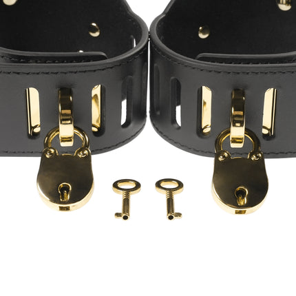 Gold Eclipse Handcuff set by Kink