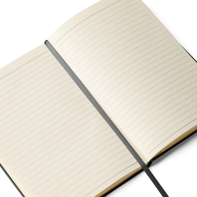 Hardcover bound notebook - Merch