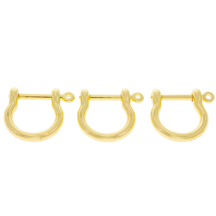 Gold Eclipse Anchor Shackle by Kink