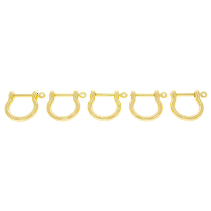 Gold Eclipse Anchor Shackle by Kink