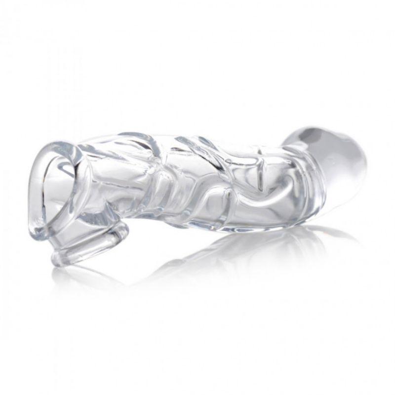 Size Matters 2 Inch Clear Cock Extender Sheath - Sex Toys