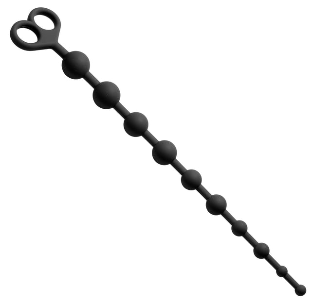 Captivate Me 10 Bead Silicone Anal Beads - Sex Toys