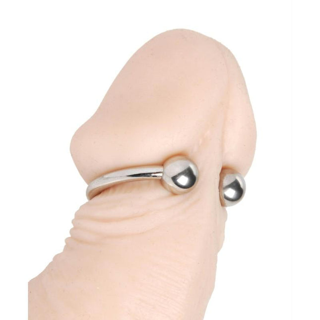 Pressure Point Beaded Glans Ring - BDSM Toys