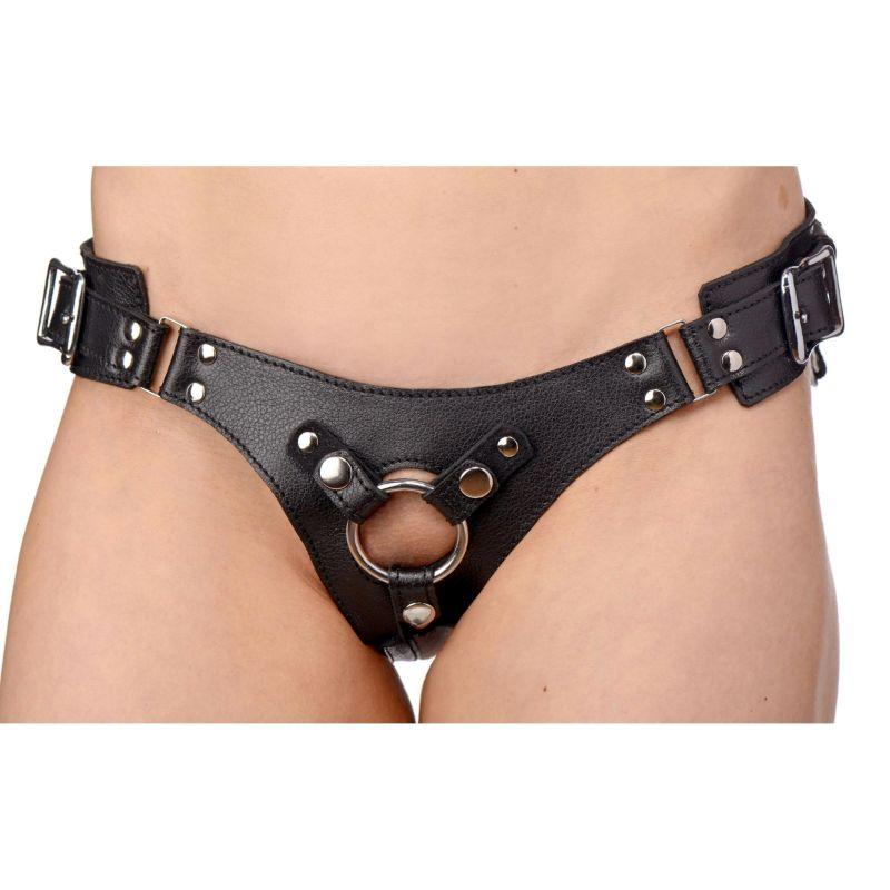 Bodice Corset Style Strap On Harness - Sex Toys