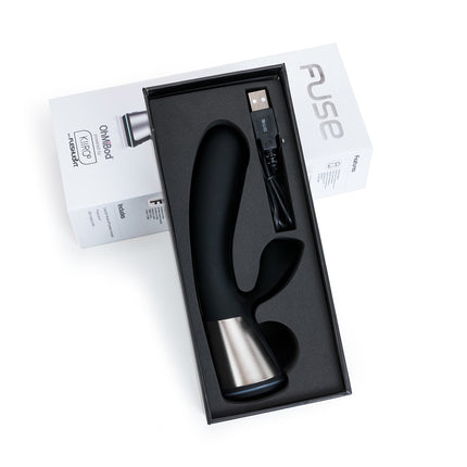 OhMiBod Fuse Interactive Dual Stimulating Bluetooth Vibrator - Sex Toys