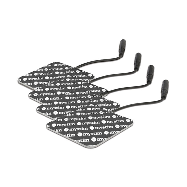 Mystim Electrodes 4 pack - Square - BDSM Gear