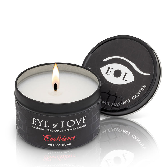 Eye of Love Pheromone Massage Candle 150ml  Confident (M to F)