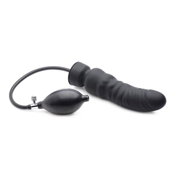 Dick-spand Inflatable Silicone Dildo - Sex Toys