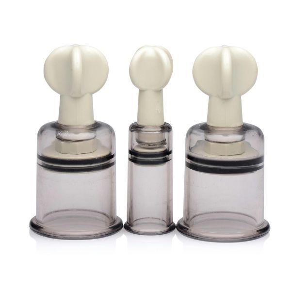 Clit and Nipple Suckers Set - BDSM Toys