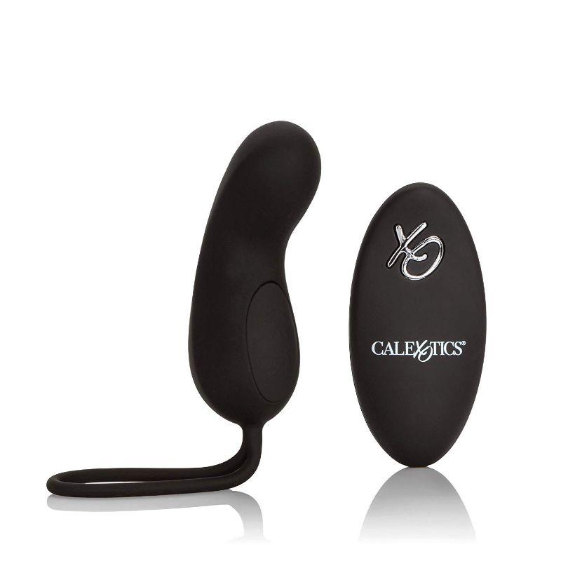 CalExotics Curve Silicone Remote Rechargeable Vibrator - Sex Toys