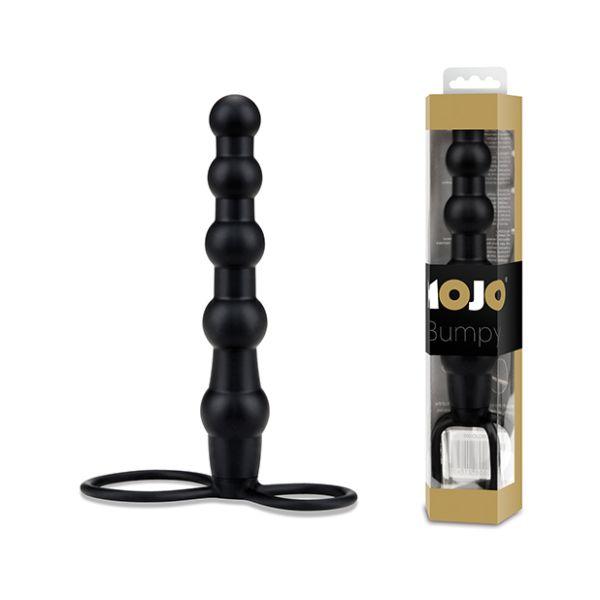 Mojo Bumpy Silicone DP Cock Ring Strap On - Sex Toys