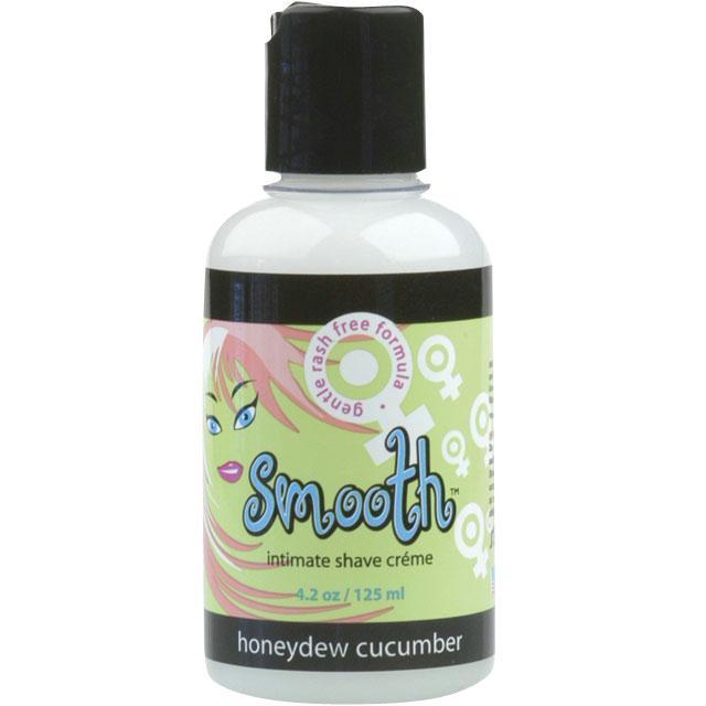 Sliquid Smooth Shave Cream Honeydew Cucumber 4.2oz - Lube, Toy Care and Better Sex
