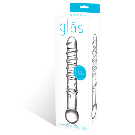 Glas Callisto Glass Dildo - Clear - Sex Toys