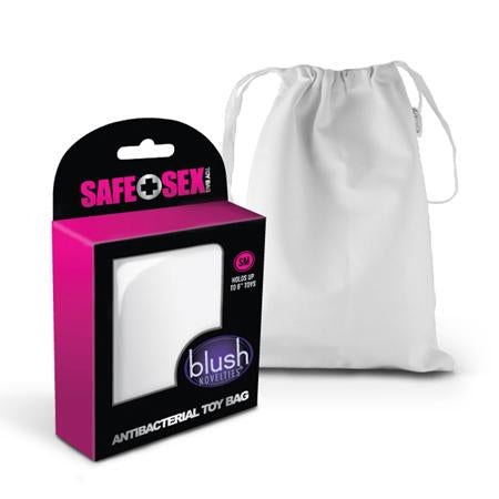 Safe Sex Antibacterial Toy Bag - Small - Lube, Toy Care and Better Sex