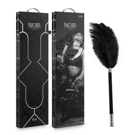 Noir Soft Feather Tickler - BDSM Gear