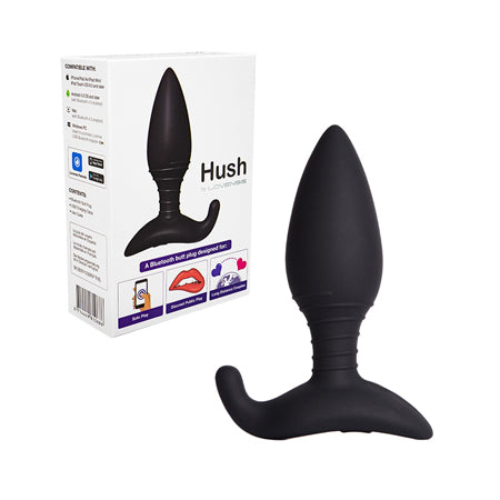 Lovense Hush Bluetooth Vibrating Anal Plug - Sex Toys