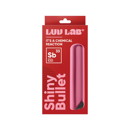 Luv Inc Sb33 Shiny Bullet Rechargeable Vibrator Light Pink - Vibrator Play