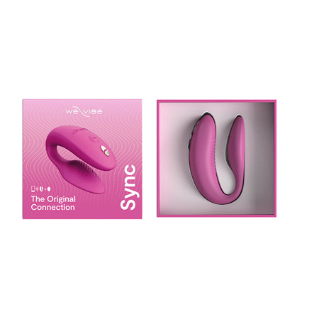 We-Vibe Sync 2 Rechargeable Silicone Couples Vibrator Rose