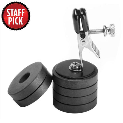 Onus Nipple Clip with Magnet Weights - BDSM Gear