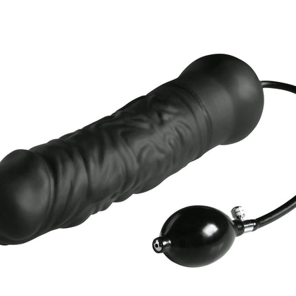Leviathan Giant Inflatable Silicone Dildo with Internal Core - Sex Toys