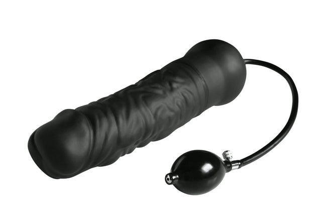 Leviathan Giant Inflatable Silicone Dildo with Internal Core - Sex Toys