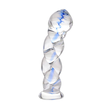 Soma Twisted Glass Dildo - Sex Toys