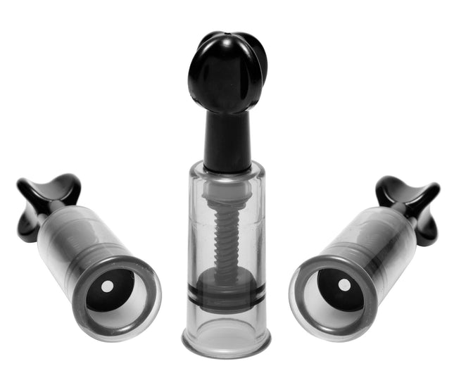 Fusion Triple Nipple Suckers - BDSM Gear