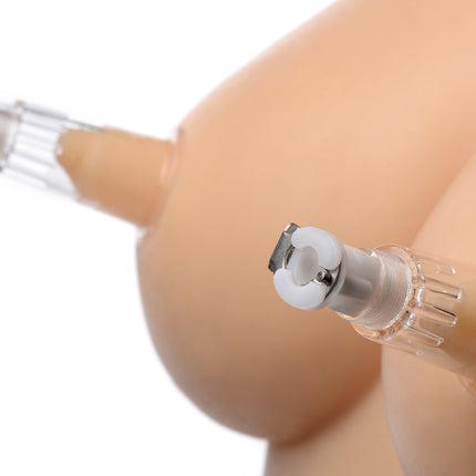 Threeway Suck Her Nipple and Clit Pump System - Sex Toys