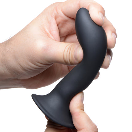 Squeezable Slender Memory Silicone Dildo - Sex Toys