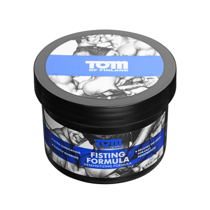 Tom of Finland Fisting Formula Desensitizing Cream - 8 oz - Lube, Toy Care and Better Sex