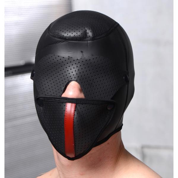 Scorpion Hood With Removable Blindfold and Face Mask - BDSM Toys
