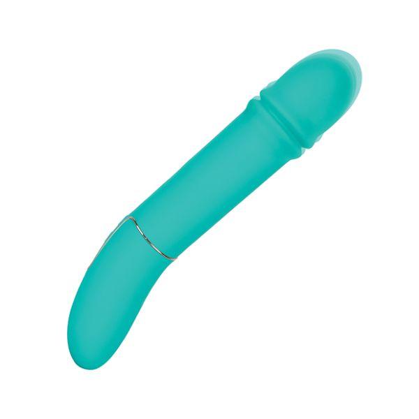 Shameless Flirt Thrusting Vibrator - Sex Toys