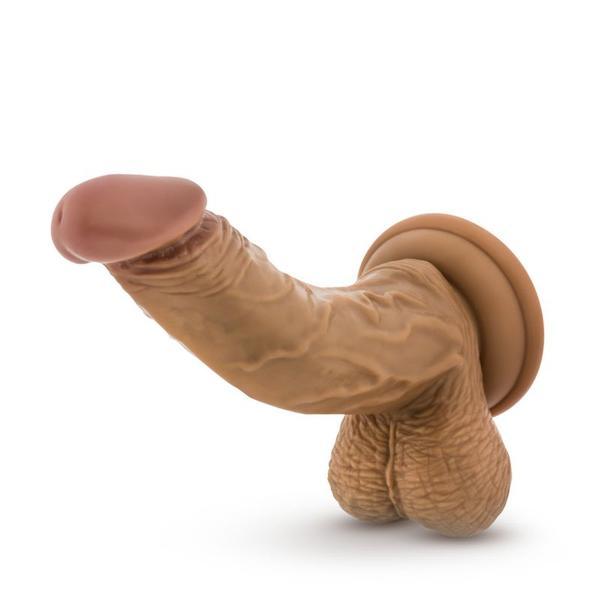 Silicone Willy's 6.5 Inch Curved Silicone Dildo With Balls - Sex Toys