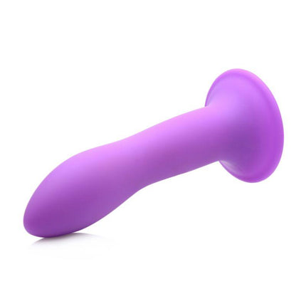 Squeezable Slender Memory Silicone Dildo - Sex Toys