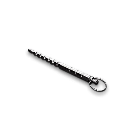 Bumpy Stainless Steel Vibrating Urethral Sound - Sex Toys