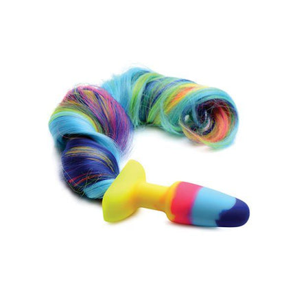Tailz Rainbow Unicorn Tail Anal Plug - Sex Toys