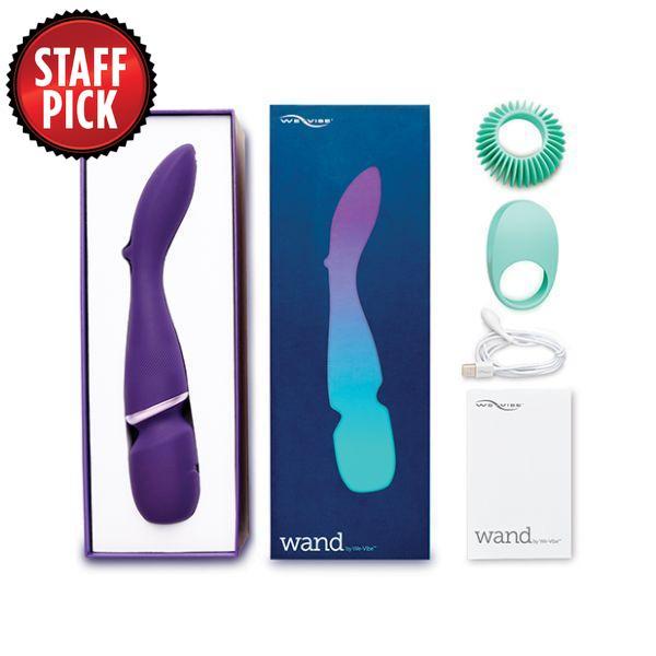 We-Vibe Wand with Wand Attachments - Sex Toys