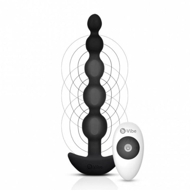 b-Vibe Cinco Vibrating Anal Beads - Kink Store