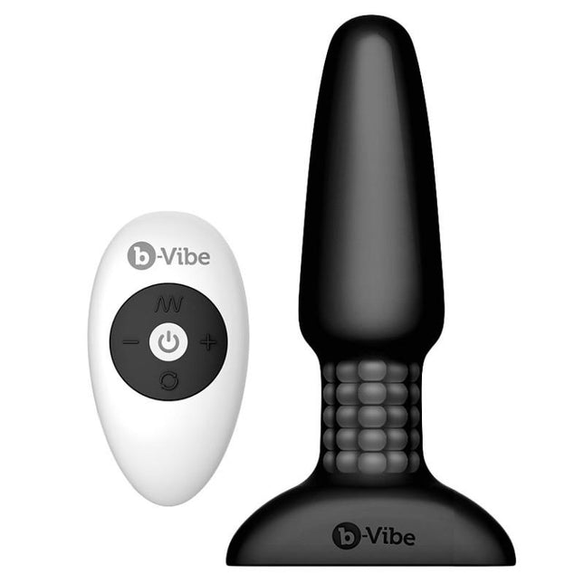 b-Vibe Rimming Plug 2 Remote Control Vibrating Butt Plug - Kink Store