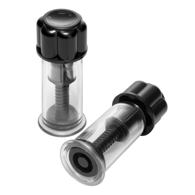 Black Maxxx Powerful Twist Nipple Stimulators - BDSM Toys