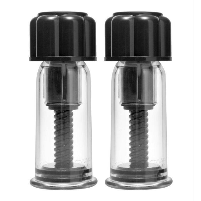 Black Maxxx Powerful Twist Nipple Stimulators - Nipple Play