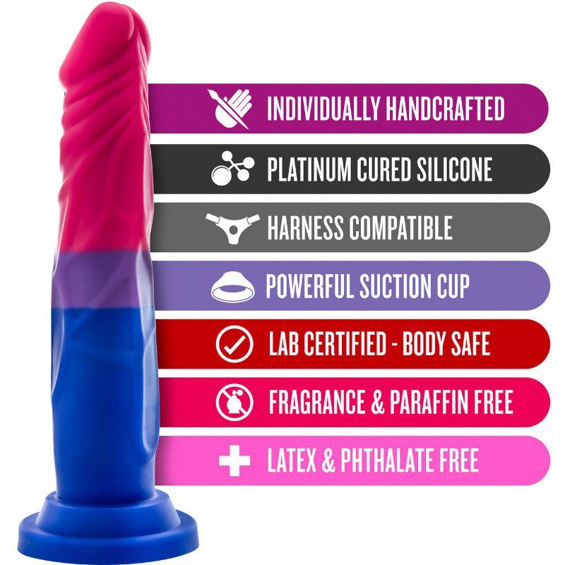Blush Avant Pride P8 Love - Bisexual Pride Flag Colors - Kink Store