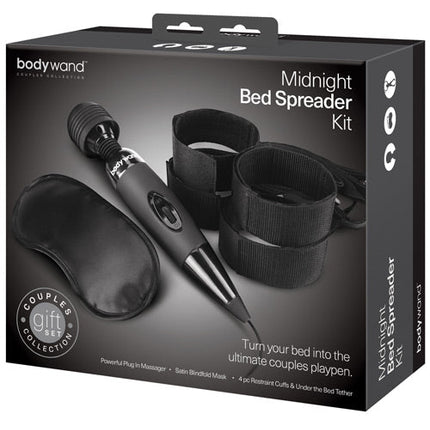 Bodywand Midnight Wand Massager, Restraints, and Blindfold kit - Kink Store