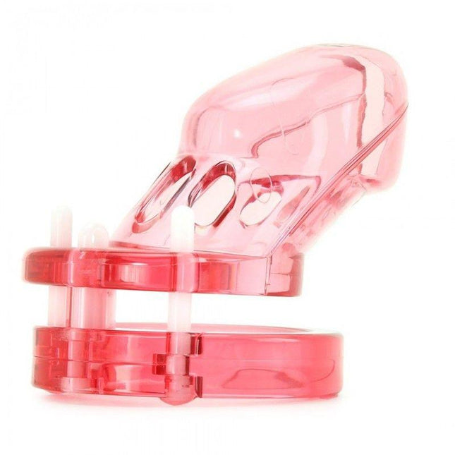 CB-3000 Male Chastity Cage - Pale Pink - Kink Store