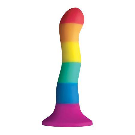 Colours 6 Inch Wave Dildo - Rainbow Pride Edition - Kink Store