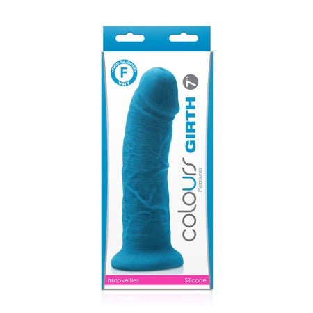 Colours Girth Thick 7" Silicone Dildo - Kink Store