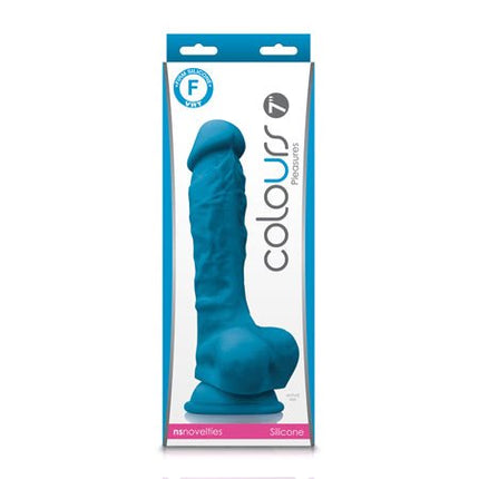 Colours Pleasures 7 Inch Silicone Suction Cup Dildo - Kink Store