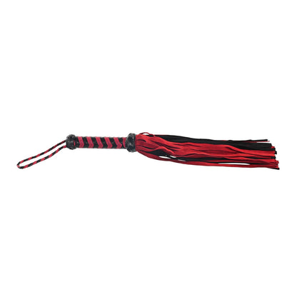 Core By Kink Mini 36 Tail Leather Suede Flogger, 18" - Kink Store